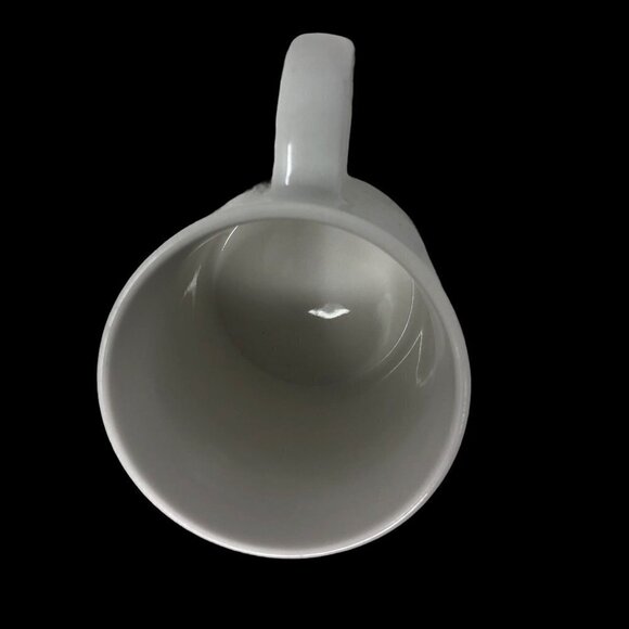 Betty Boop Coffee Mug Motorcycle Bike White Ceramic Red White Blue Cup Patriotic - Picture 6 of 7